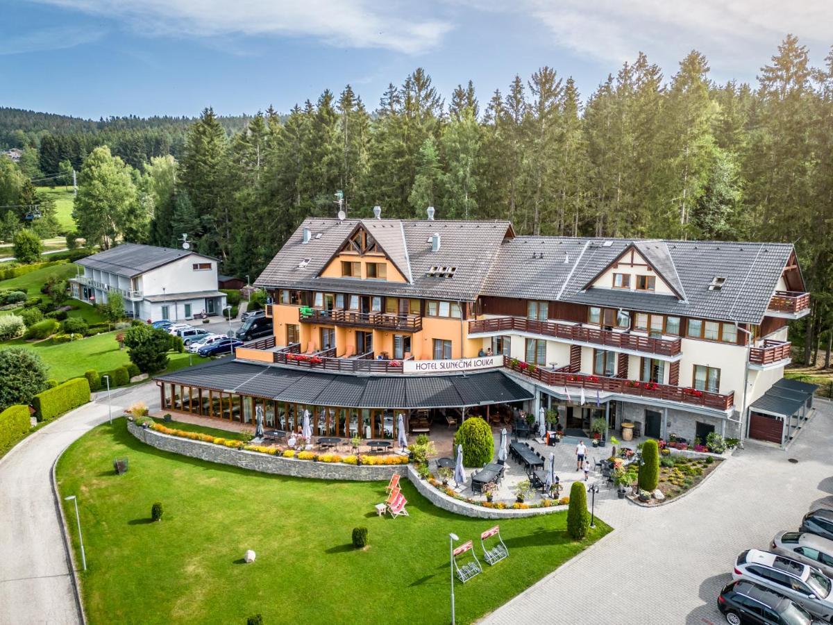 Hotel Slunecna Louka Липно над Вълтава Екстериор снимка