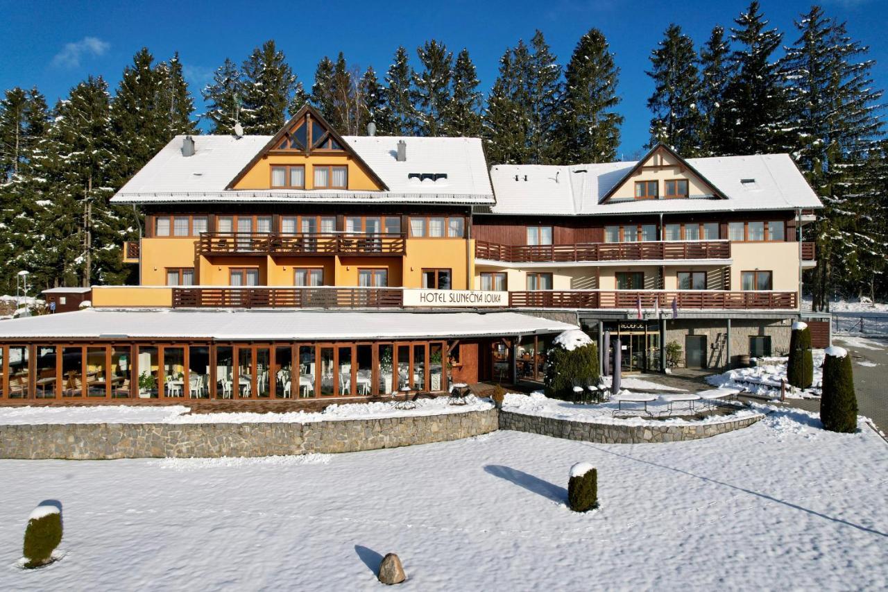 Hotel Slunecna Louka Липно над Вълтава Екстериор снимка